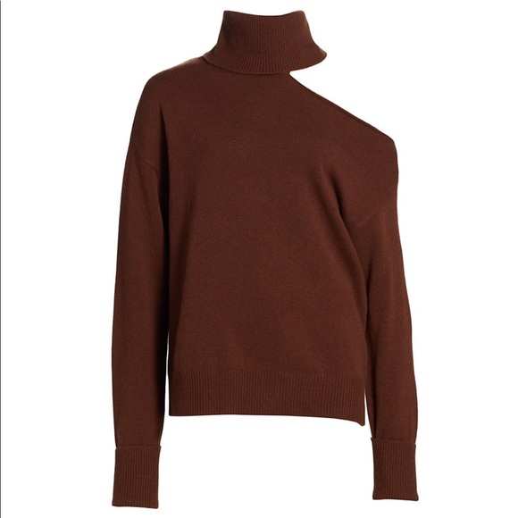 Paige Raundi Turtleneck Sweater - Brown - Picture 7 of 13